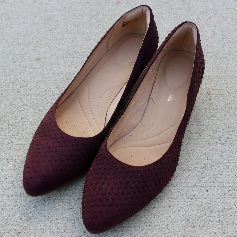 Clarks Women's Mena Bloom Cushion Plus Heels Sz 9.5